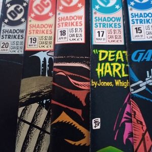 The shadow strikes comic book collection